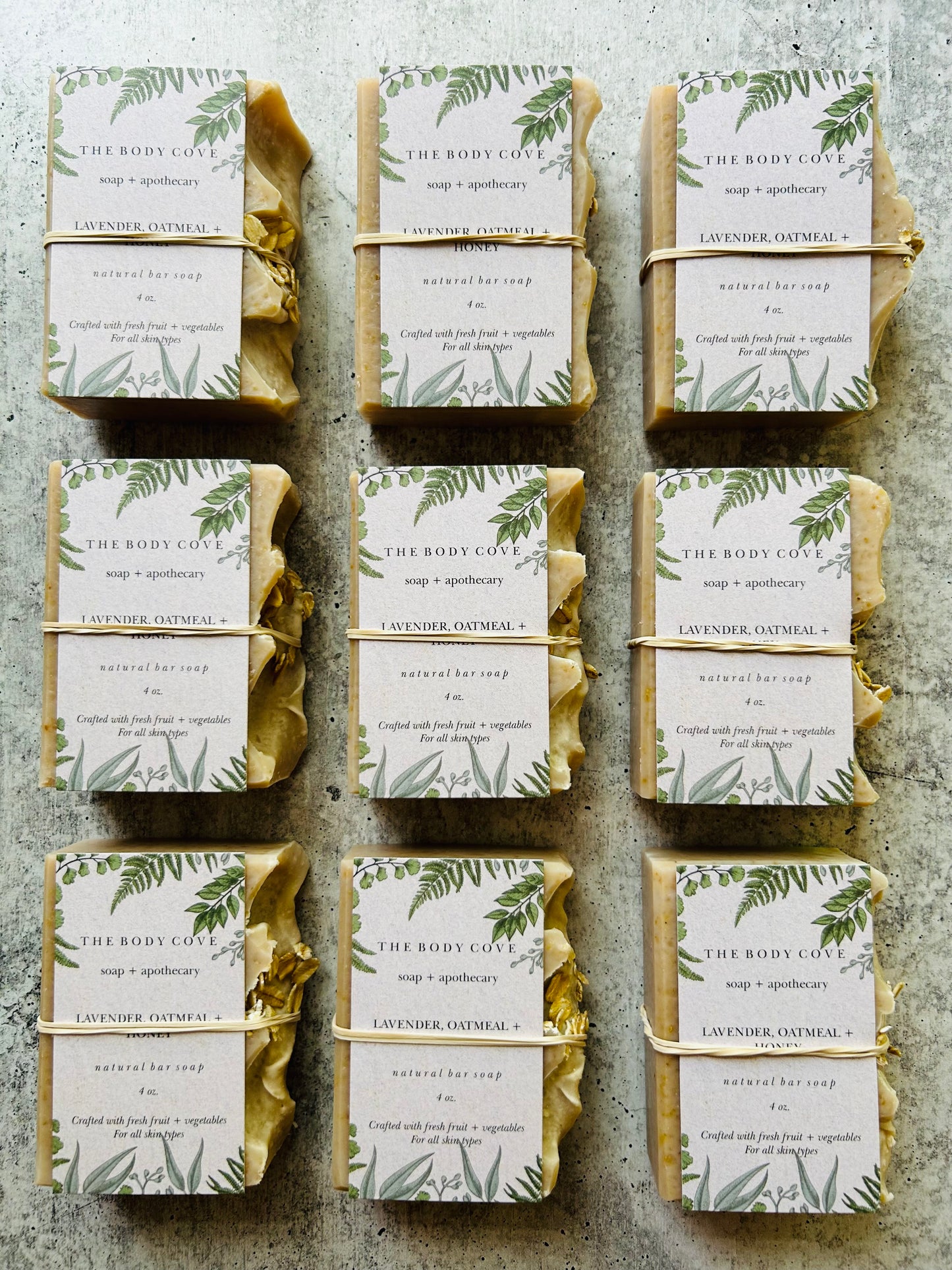 LAVENDER OATMEAL + HONEY SOAP *NEW*