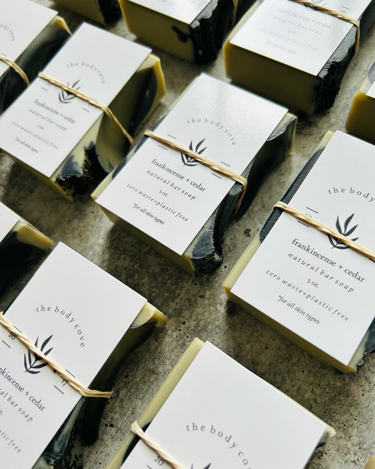 FRANKINCENSE + CEDAR SOAP