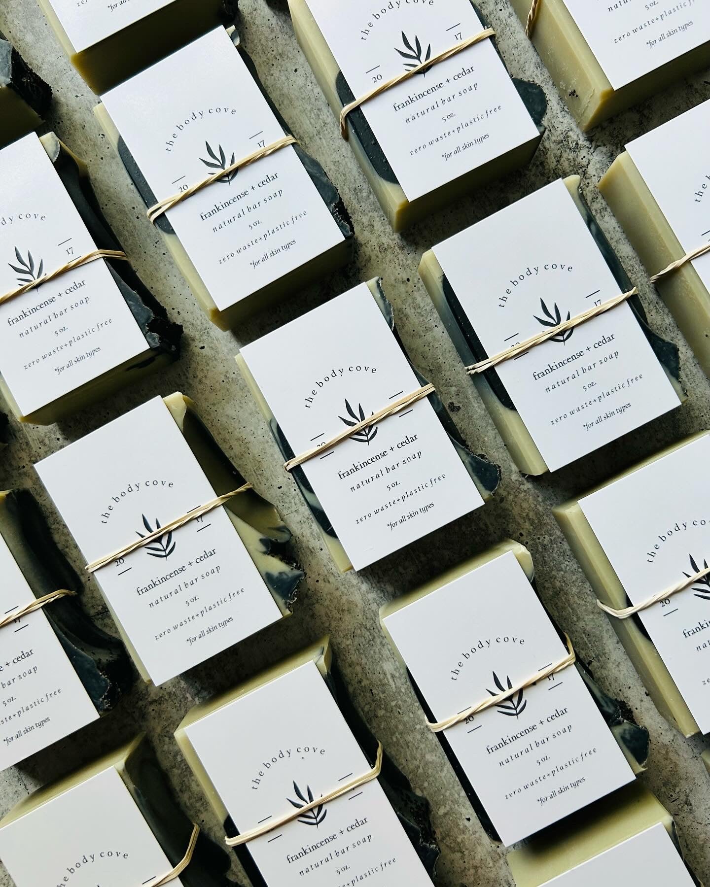 FRANKINCENSE + CEDAR SOAP