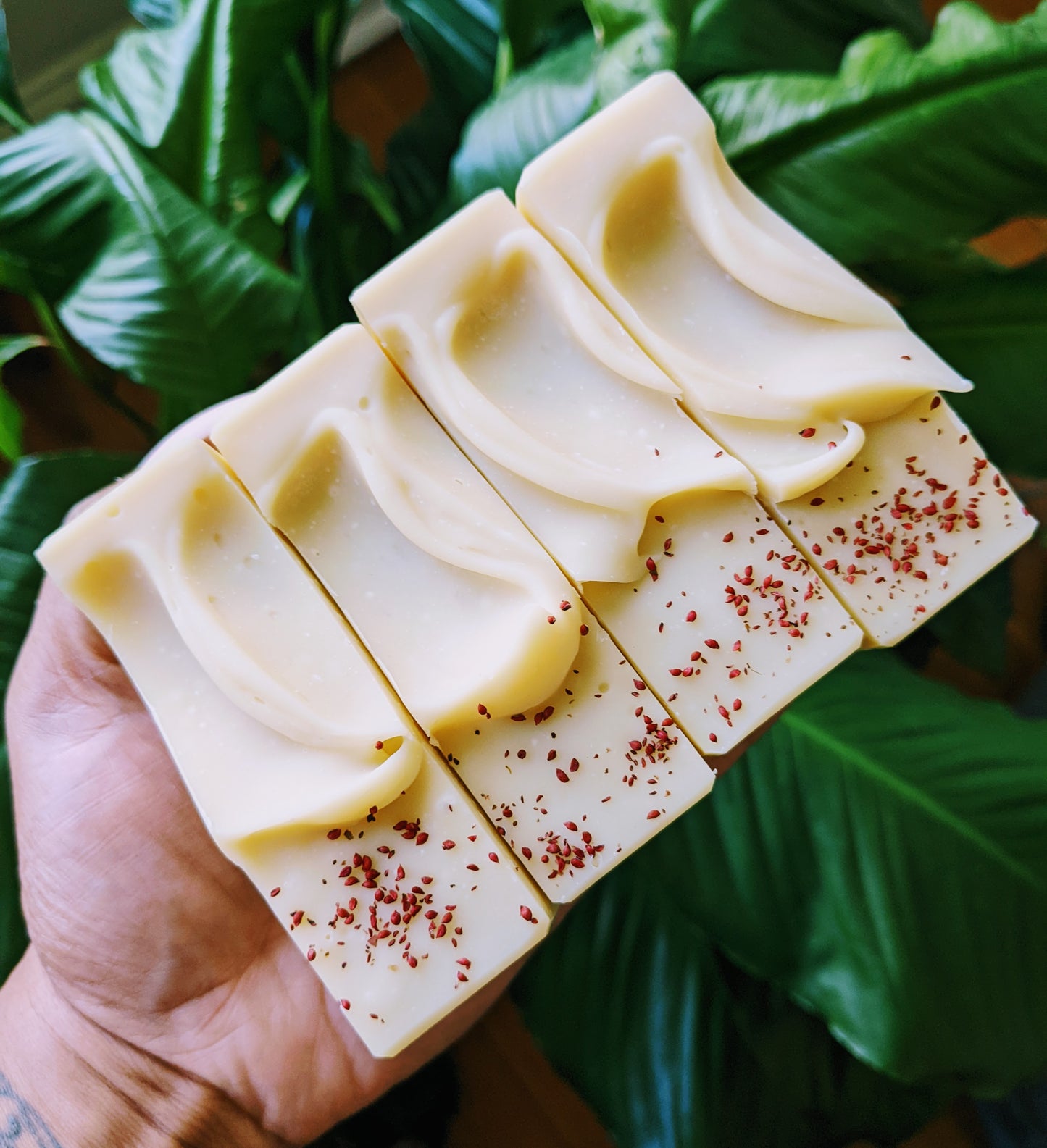 RASPBERRY + YOGURT SOAP