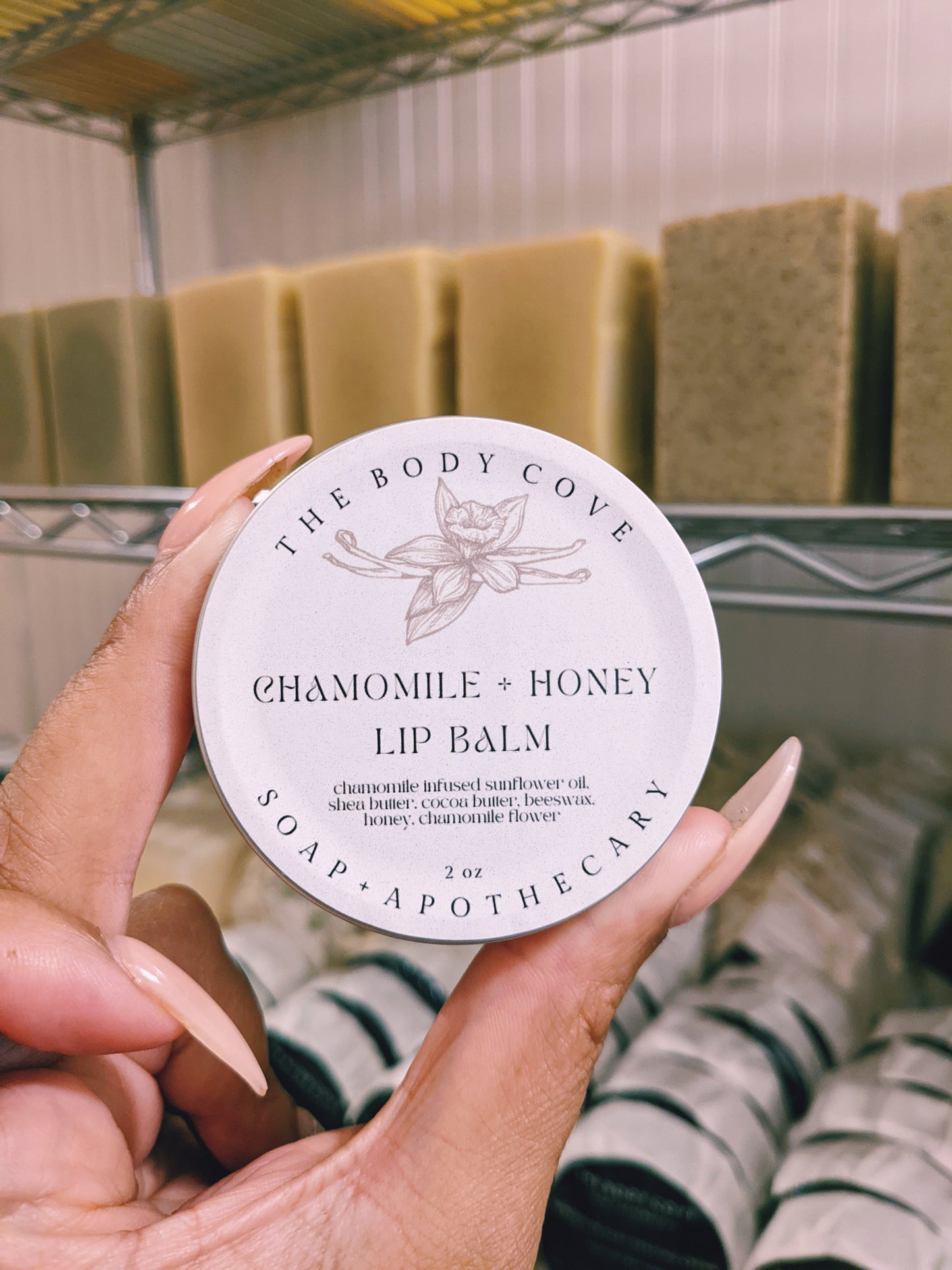 *NEW* CHAMOMILE + HONEY HEALING LIP BALM