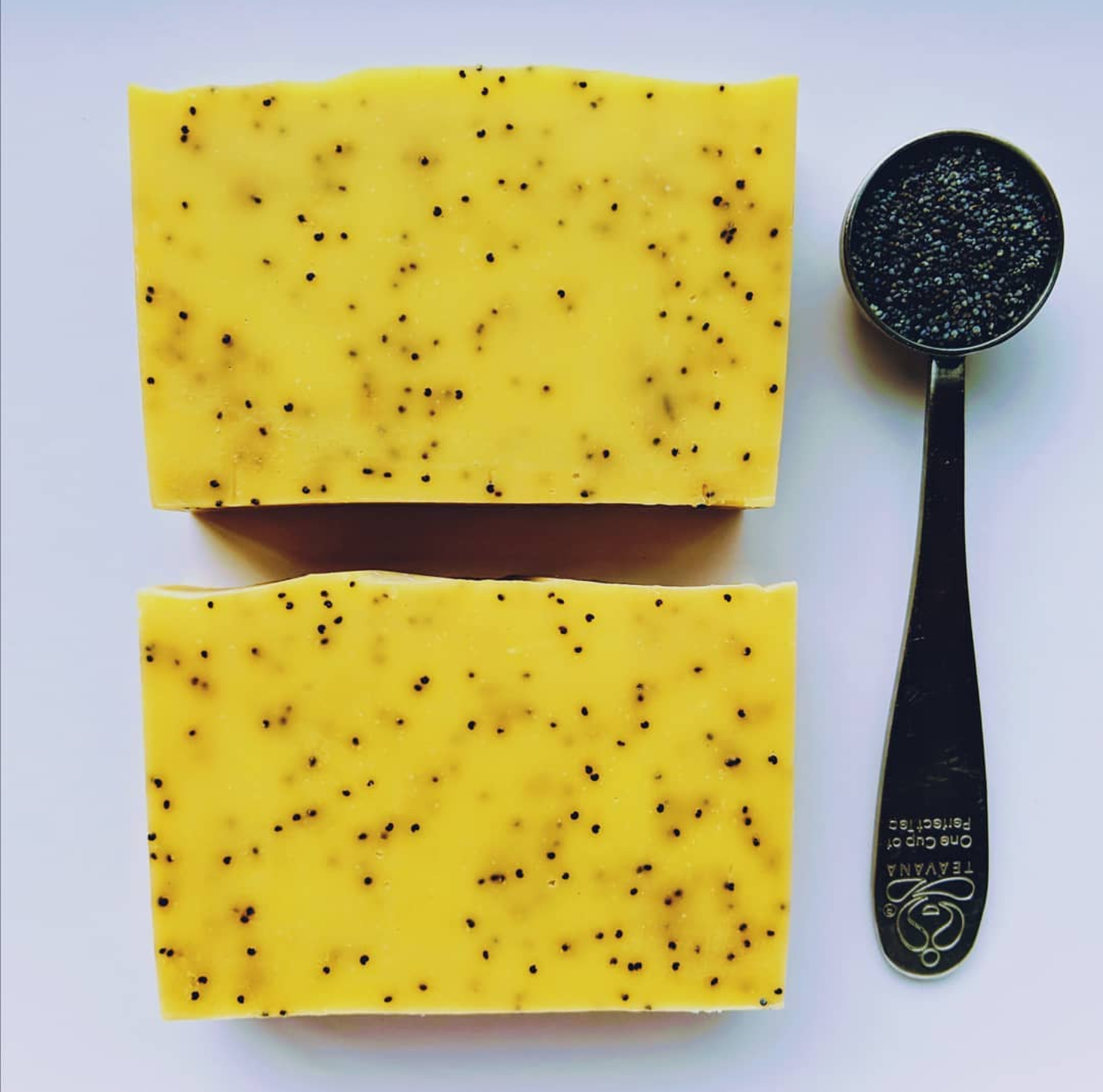 LEMONGRASS + GINGER POPPYSEED SOAP