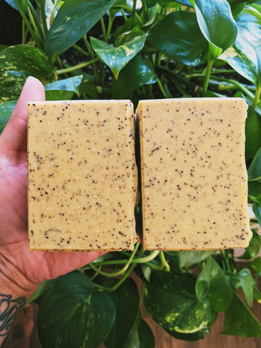 COLOMBIAN COFFEE + OATMEAL SOAP