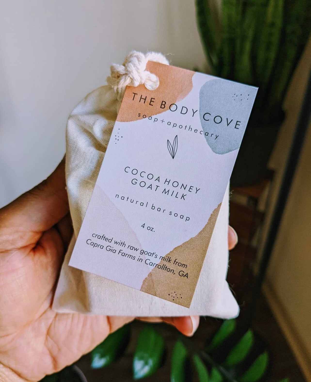 COCOA HONEY GOAT MILK SOAP