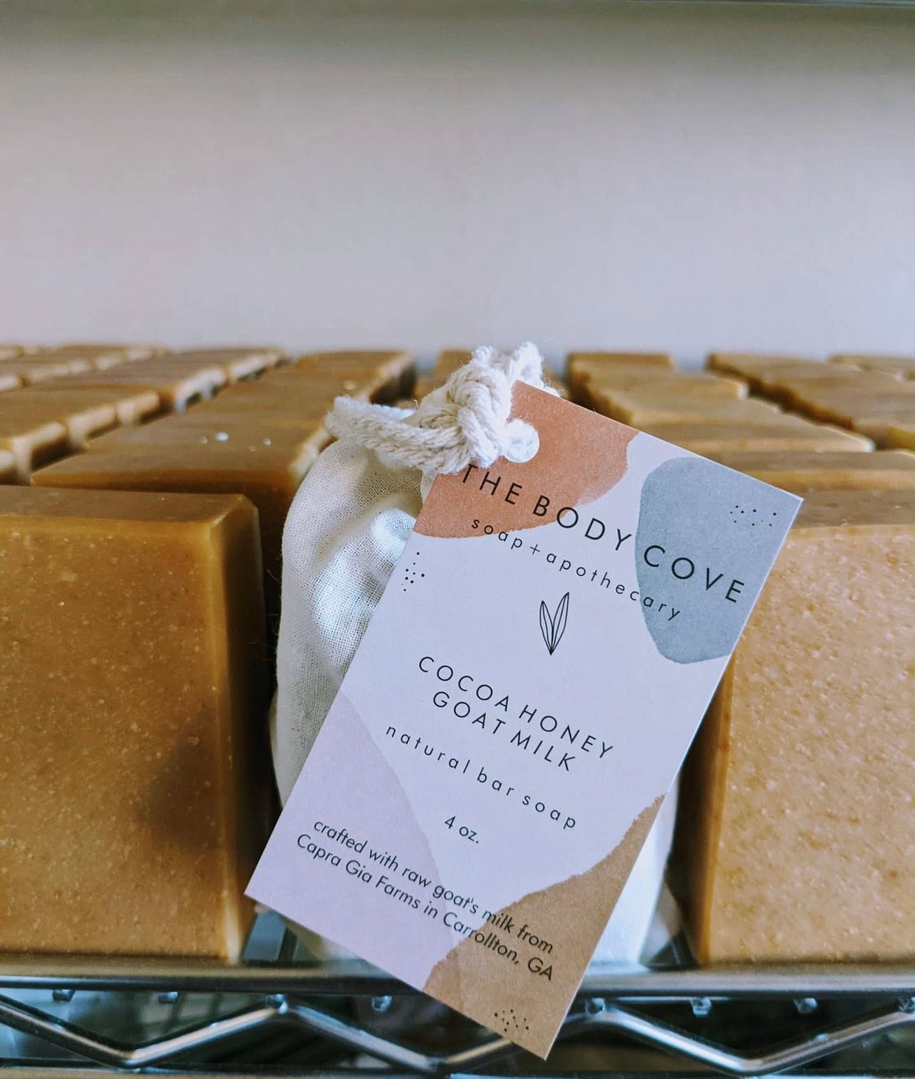 COCOA HONEY GOAT MILK SOAP