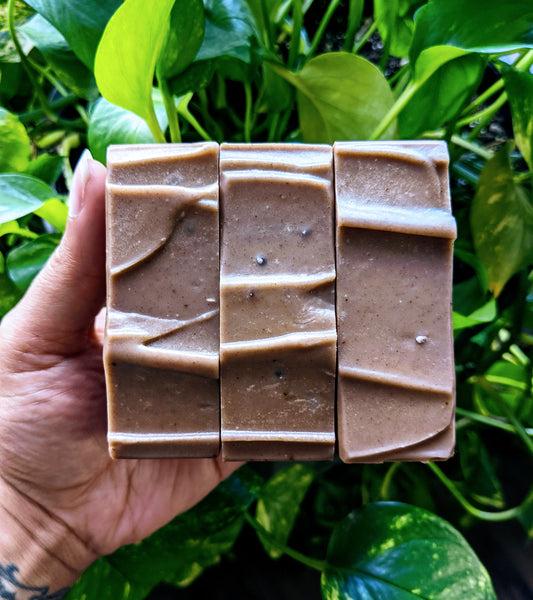 RAW BLACKBERRY + SAGE SOAP