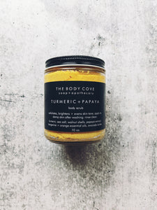 PAPAYA, TURMERIC + WALNUT SCRUB